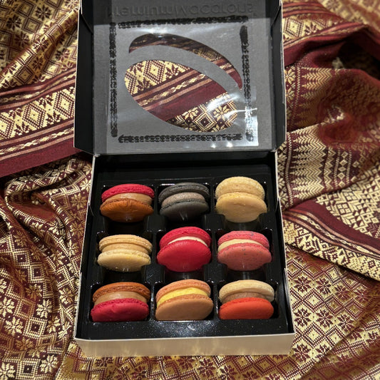 9er Macaron-Box