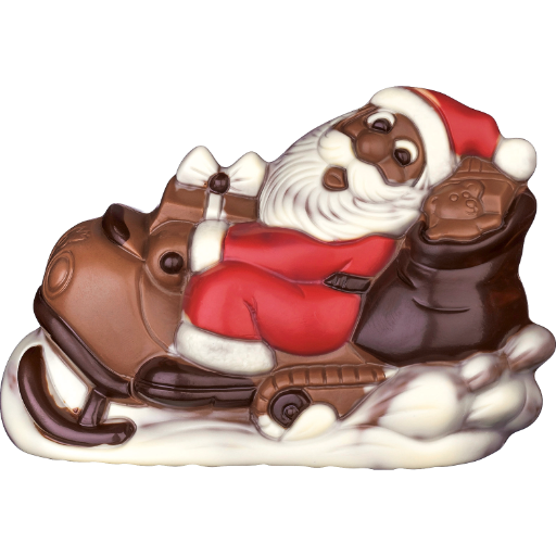 Schoko - Weihnachtsmann Skibob