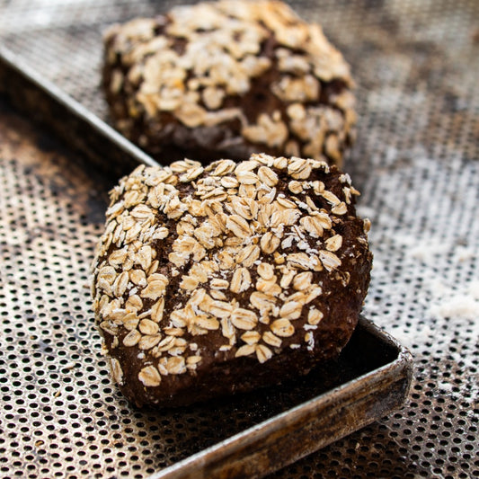 Schwarzbrötchen ohne Nuss
