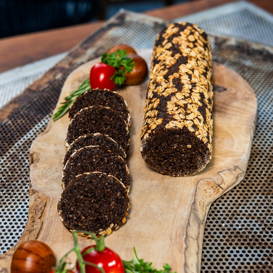 Schwarzbrot Kaviarstange ohne Nuss