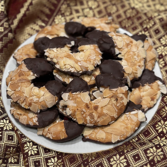 Teegebäck - Mini-Mandelhörnchen