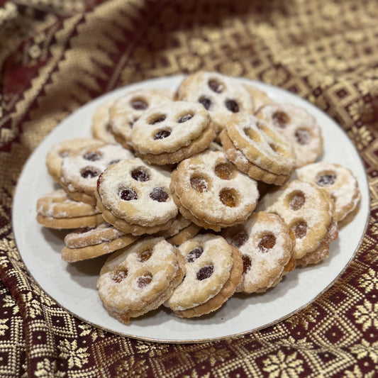 Teegebäck - Pfauenaugen